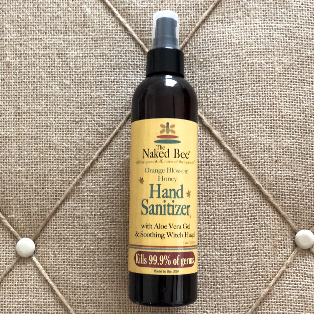 The Naked Bee - Orang Blossom Honey hand sanitizer
